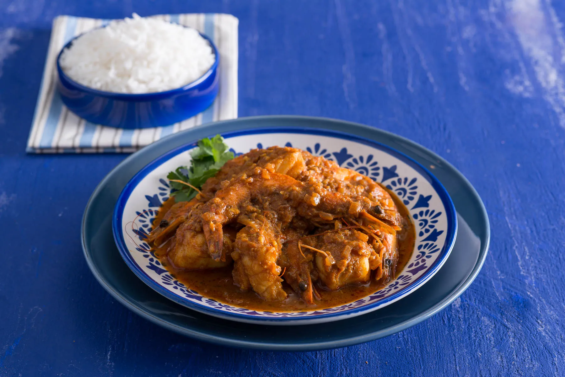Gadjida's fish and prawn curry