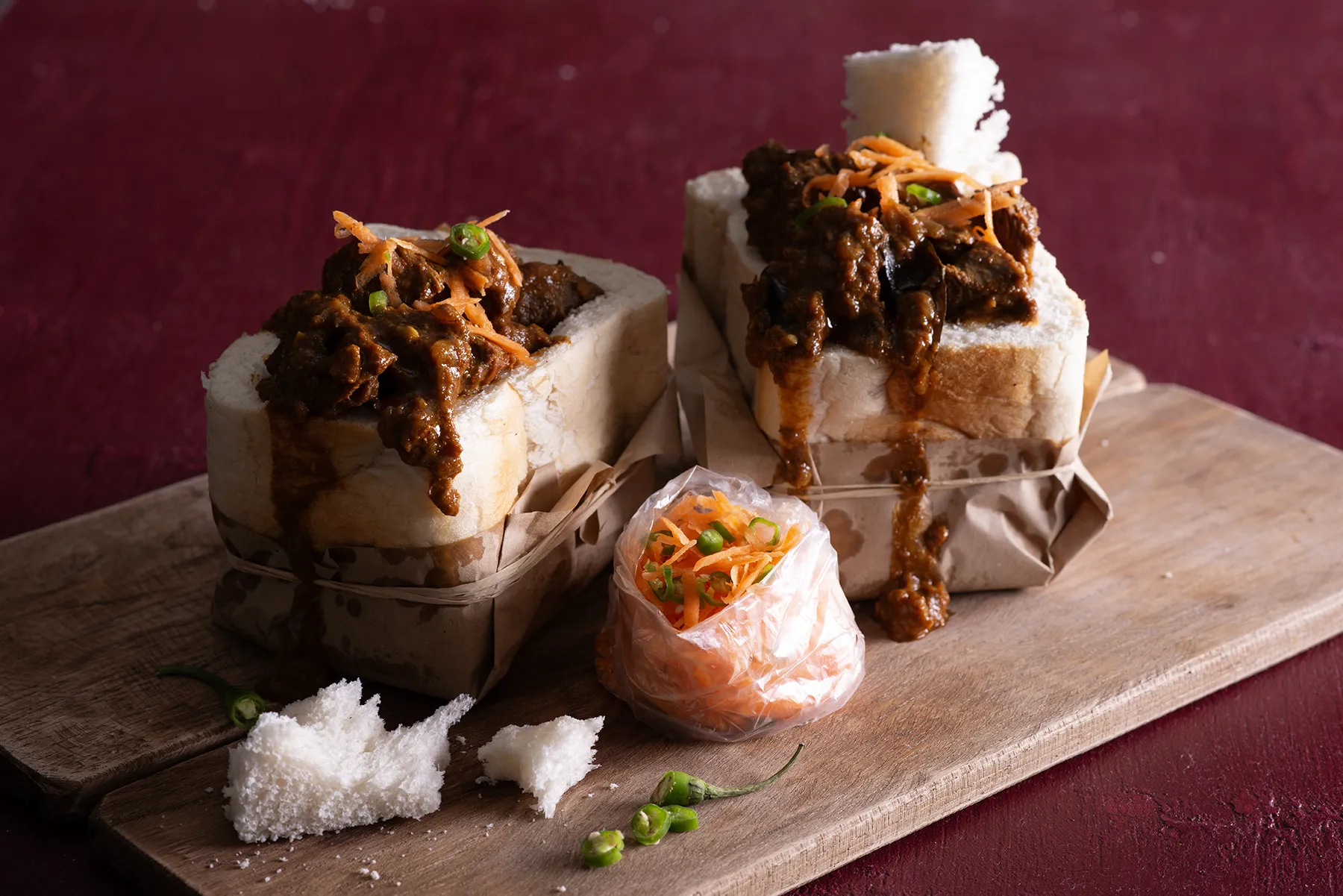Irene's bunny chow from CURRY